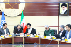 بازدید رئیس حوزه علوم، تحقیقات و فناوری وزارت دفاع ایران از دانشگاه کاشان