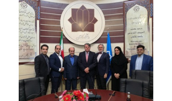 بازدید نمایندگان دانشگاه نبریخا اسپانیا از دانشگاه کاشان