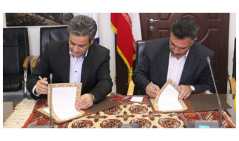 انعقاد تفاهم نامه همکاری مشترک بین مرکز ملی فرش ایران و پژوهشکده فرش ایران (دانشگاه کاشان)