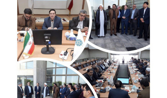 بازدید رییس و مسئولان دانشگاه از شهرک علمی، تحقیقاتی اصفهان