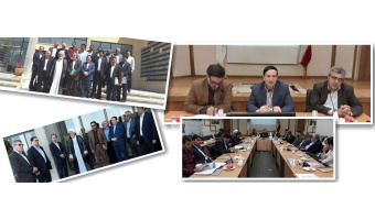بازدید رییس، اعضای هیات رئیسه،مسئولان دانشگاه و فرماندار کاشان از شهرک علمی، تحقیقاتی اصفهان