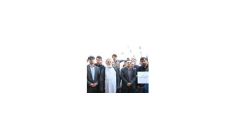 تجمع اعتراض آمیز دانشجویان دانشگاه کاشان به سخنان سخیف ترامپ + تصاویر