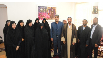 دیدار معاون و کارشناسان فرهنگی دانشگاه کاشان با امام جمعه قمصر