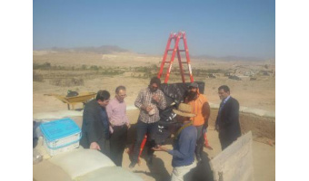 بازدید رییس دانشگاه کاشان از محوطه باستانی  استرک و جوشقان کاشان