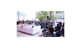 گزارش تصویری بازدید کارکنان دانشگاه کاشان از معلولان مؤسسه نیکوکاری کاشانه مهر