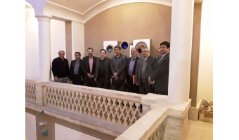 گزارش تصویری بازدید هیات رئیسه دانشگاه کاشان از مجموعه کاشان خانه سفال