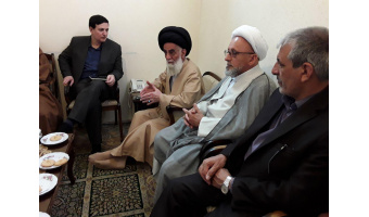 دیدار نوروزی با آیت الله میر سید محمد یثربی