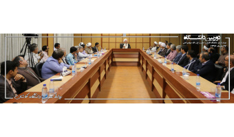 دیدار اساتید دانشگاه کاشان با حضرت آیت الله جوادی آملی