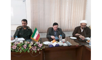 دیدار هیات رئیسه دانشگاه کاشان با فرمانده سپاه کاشان