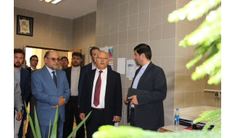 گزارش تصویری بازدید سفر وزیر تحصیلات عالی افغانستان از دانشگاه کاشان