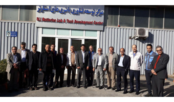 بازدید اساتید دانشکده شیمی دانشگاه کاشان از مجموعه کارخانجات صبا باتری