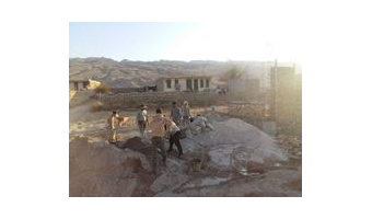 فعالیت های گروه جهادی بسیج دانشجویی دانشگاه کاشان در تابستان امسال در مناطق سیل زده استان ایلام