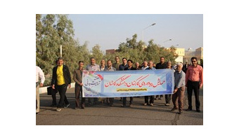 همایش پیاده روی کارکنان دانشگاه کاشان به مناسبت هفته تربیت بدنی (گزارش تصویری ۲ )