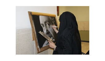 آثار طراحی و نقاشی جمعی از دانشجویان دانشگاه کاشان