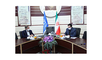 جلسه مشترک هیات رئیسه دانشگاه کاشان و دانشگاه علوم پزشکی کاشان