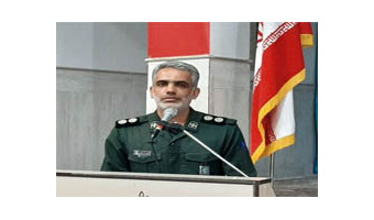 تقدیر فرمانده ناحیه مقاومت بسیج کاشان از دانشگاه کاشان