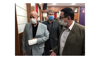 دیدار و رایزنی رئیس دانشگاه کاشان با استاندار اصفهان در حاشیه شورای اداری شهرستان کاشان