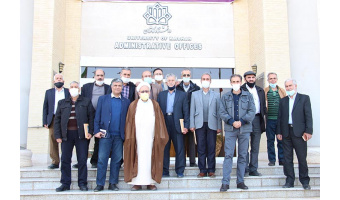 نشست صمیمانه بازنشستگان با رئیس دانشگاه