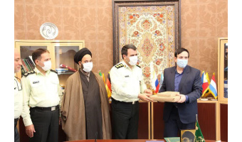 تقدیر فرماندهی نیروی  انتظامی کاشان از رئیس دانشگاه کاشان