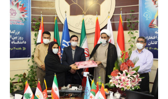 روز بین الملل گزارش تصویری روز دوم  هفته دستاوردها و افتخارات دانشگاه کاشان