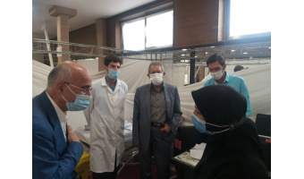 خدا قوت  خیرین و بنیاد حامیان دانشگاه کاشان به کادر درمان