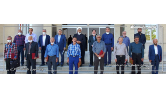 جمعی از بازنشستگان یکسال اخیر دانشگاه کاشان