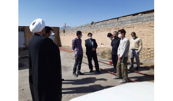 اردوی جهادی  دانشجویان بسیجی دانشگاه کاشان در بخش برزک