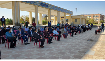 گزارش تصویری مراسم تبریک و خیرمقدم به سرپرست دانشگاه کاشان