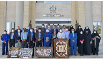 مدیران جدید امور مالی و حراست دانشگاه کاشان معرفی شدند
