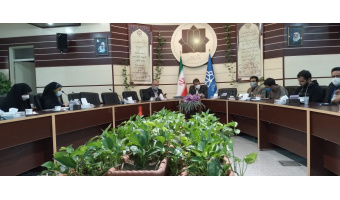 دیدار  شورای بسیج دانشجویی دانشگاه کاشان با رئیس دانشگاه