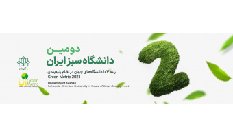 کسب رتبه ۲ کشوری نظام رتبه‌بندی گرین‌متریک ۲۰۲۱