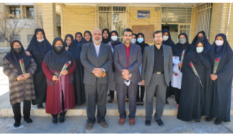 تکریم و تجلیل رئیس دانشگاه کاشان  از بانوان همکار به مناسبت روز زن