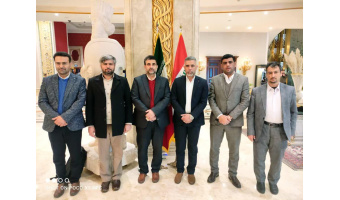 دیدار رئیس دانشگاه کاشان با معاون وزیر عراق