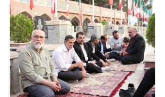 تجلیل و ادای احترام به شهدای سوم خرداد و گرامی داشت سالروز تولد شهید باغمیرانی