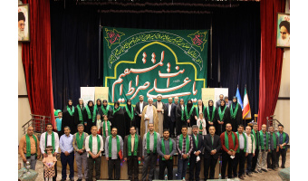 گزارش تصویری شادیانه بزرگداشت عیدالله اکبر و تجلیل از خانواده بزرگ سادات دانشگاه کاشان