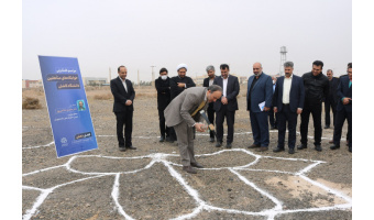 کلنگ زنی احداث خوابگاه متاهلین در دانشگاه کاشان