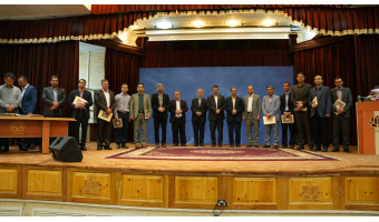 گزارش تصویری مراسم تقدیر از  اساتید نمونه آموزشی