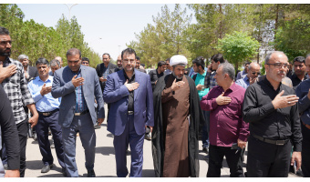 گزارش تصویری عزای دانشگاهیان دانشگاه کاشان به مناسبت شهادت امام جعفر صادق علیه السلام