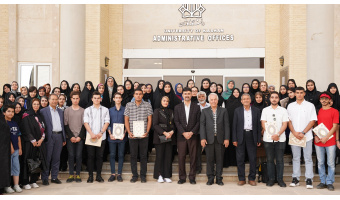 تجلیل از دانشجویان استعداد درخشان دانشگاه کاشان