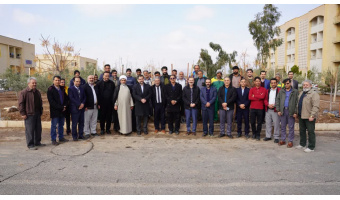 کاشت نهال زیتون در دانشگاه کاشان بمناسبت روز درختکاری