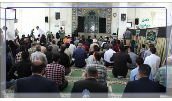 مراسم یادبود شهید آیت‌الله رئیسی و هیأت همراه  در مسجد دانشگاه کاشان برگزار شد