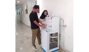 نصب ۱۵ دستگاه آبسرد کن جدید در دانشگاه کاشان