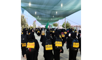 اعزام ۱۰۰ دانشجوی دختر دانشگاه کاشان به سفر اربعین حسینی