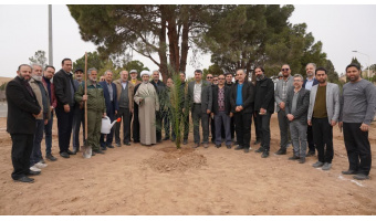 مراسم روز درختکاری کاشت ۲۰ اصله نهال در میدان کریمان