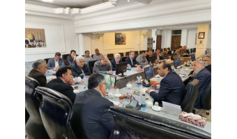 اولین جلسه هماهنگی و هم‌اندیشی برای تحقق شعار سال «سرمایه‌گذاری برای تولید» با حضور رئیس دانشگاه کاشان
