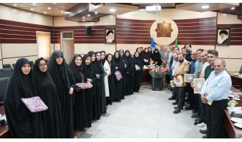 تجلیل از  قهرمانان مسابقات ورزشی کارکنان دانشگاه کاشان
