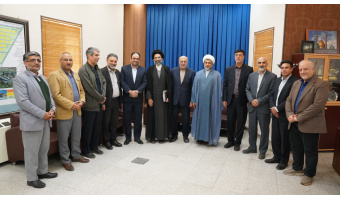 نشست هیأت رئیسه با امام جمعه کاشان