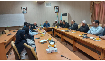 برگزاری جلسه شورای اداری شهر قمصر در پژوهشکده اسانس دانشگاه کاشان
